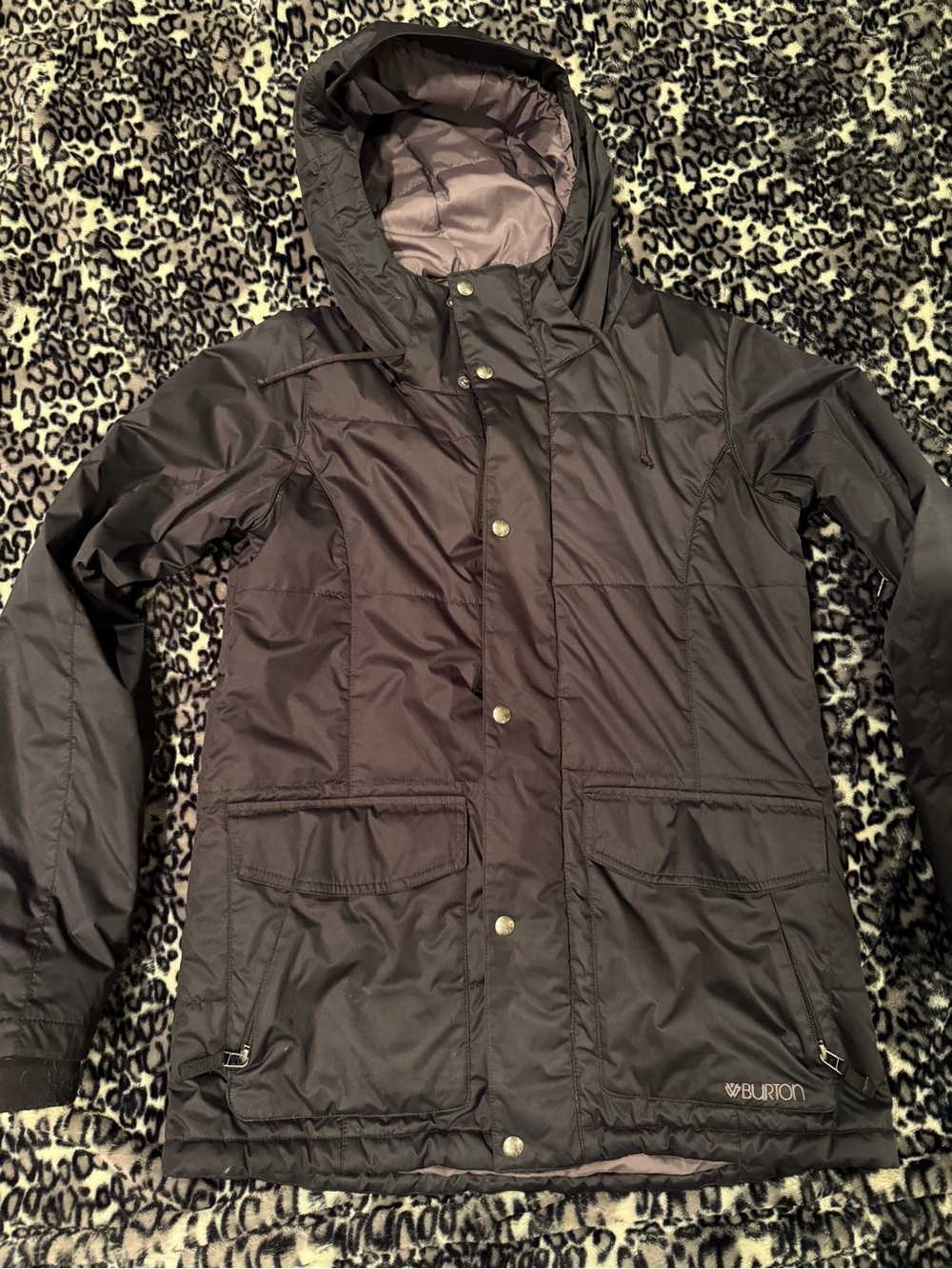 The White Collection Burton Women's Hooded Winter Jacket